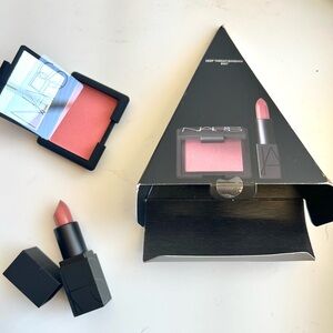 NARS MAN RAY LOVE TRIANGLE SET AUDACIOUS LIPSTICK Barbara BLUSH Deep Throat New